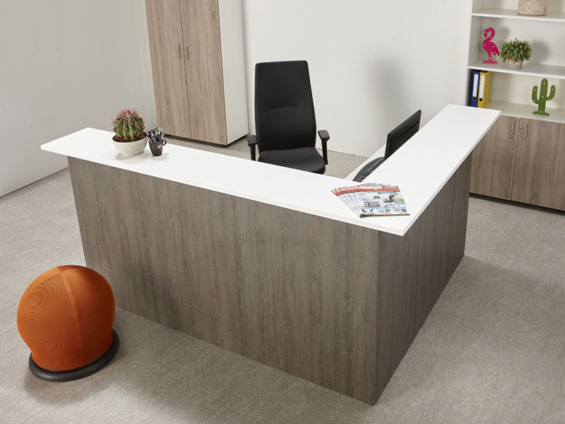Balie ( Maatwerk ) 1 | staging.kantoor360.nl Balie 220 cm breedte en 110 cm hoogte