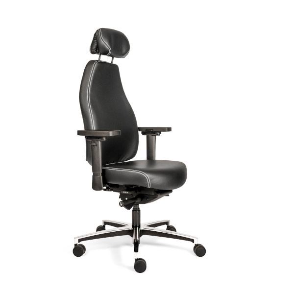 Therapod X HR in zwart leder 1 | staging.kantoor360.nl Therapod X HR