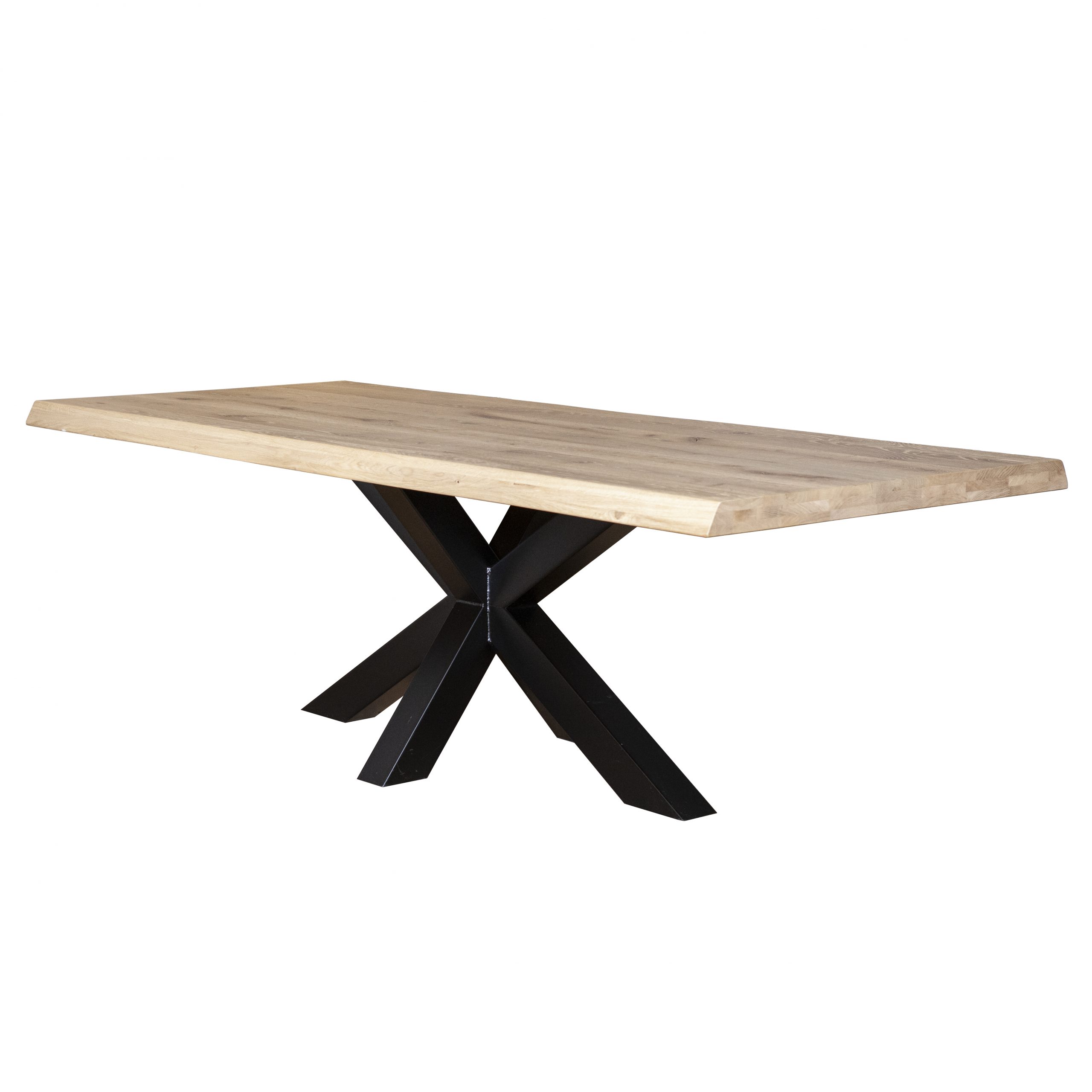 Vergadertafel Massief eiken/Spinpoot 200x100cm 1 | staging.kantoor360.nl Vergadertafel Massief eiken/Spinpoot 200x100cm