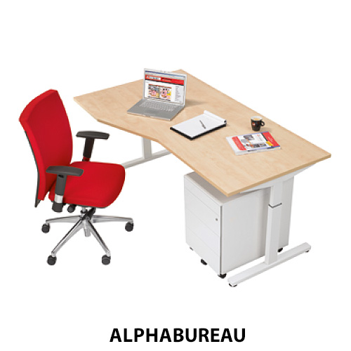 Pinta Alphatafel Bureau 1 | staging.kantoor360.nl Pinta Alphatafel bureau