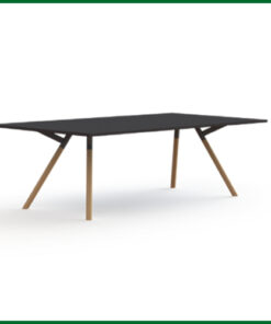 Bridge vergadertafel recht Fenix 240x120cm,massief houten onderstel 6 | staging.kantoor360.nl Bridge vergadertafel recht 240x120cmmassief houten onderstel 2