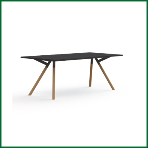 Bridge vergadertafel recht Fenix massief houten onderstel 1 | staging.kantoor360.nl Bridge vergadertafel recht Fenix massief houten onderstel