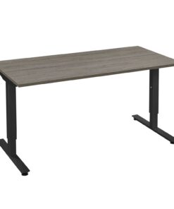 Casa bureau instelbaar 18 | staging.kantoor360.nl CASA bureau tafel bruin eiken