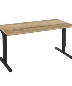 Casa bureau instelbaar 14 | staging.kantoor360.nl CASA bureau tafel natuur eiken