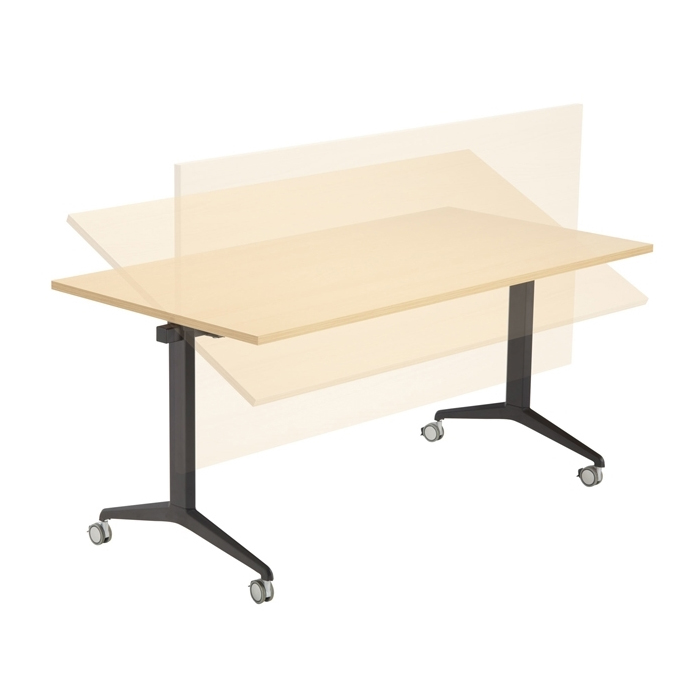 Verrijbare Klaptafel 3 | staging.kantoor360.nl Verrijbare Klaptafel - Afbeelding 3
