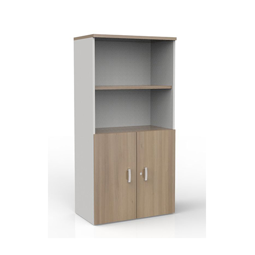 Melamine Halfopen draaideurkast 197x80x42 1 | staging.kantoor360.nl Melamine Halfopen draaideurkast 197x80x42