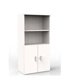 Melamine Halfopen draaideurkast 197x80x42 5 | staging.kantoor360.nl Melamine Halfopen draaideurkast 197x80x42 1.wit 1