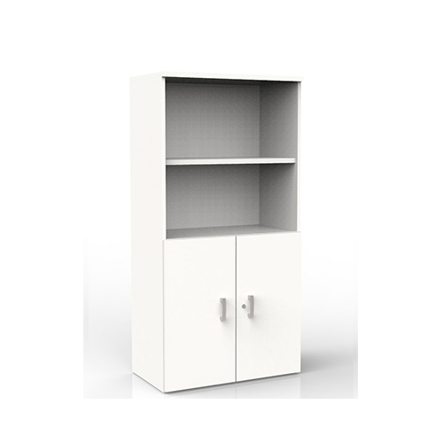 Melamine Halfopen draaideurkast 197x80x42 3 | staging.kantoor360.nl Melamine Halfopen draaideurkast 197x80x42 - Afbeelding 3