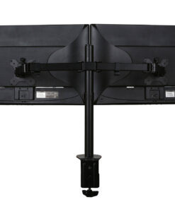 Monitorarm Dubbel 5 | staging.kantoor360.nl Monitorarm dubbel zwart 1