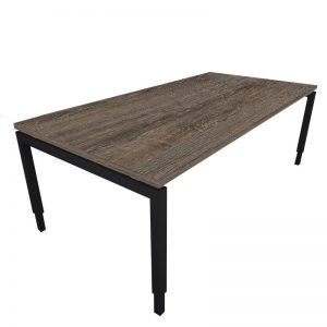 Now! instelbaar bureau 8 | staging.kantoor360.nl NOW bureautafel bruin eiken