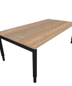 Now! instelbaar bureau 11 | staging.kantoor360.nl NOW bureautafel midden eiken