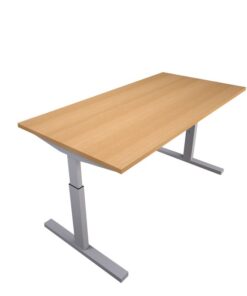 Pinta instelbaar bureau 10 | staging.kantoor360.nl PINTA bureau 160x80cm natuur eiken