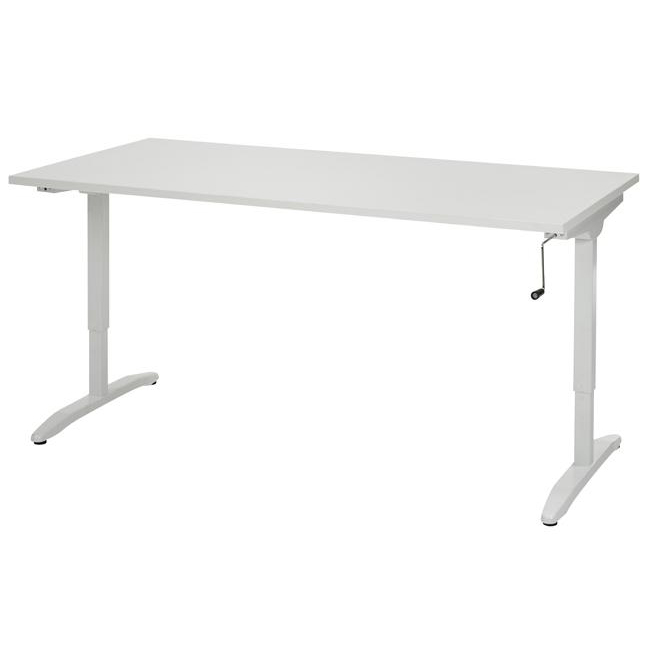 Bureau verstelbaar slinger 160x80cm 1 | staging.kantoor360.nl Bureau verstelbaar slinger 160x80cm