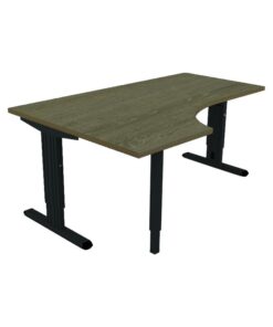Toro Wingtafel bureau 7 | staging.kantoor360.nl TORO Wingtafel bruin eiken