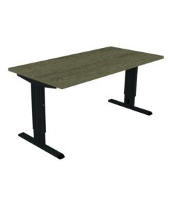 Toro instelbaar bureau 11 | staging.kantoor360.nl TORO bureau tafel bruin eiken
