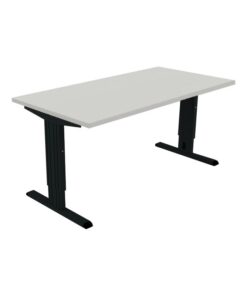 Toro instelbaar bureau 13 | staging.kantoor360.nl TORO bureau tafel licht grijs