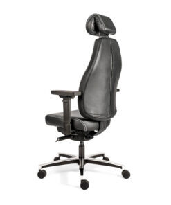 Therapod X HR in zwart leder 6 | staging.kantoor360.nl TherapodxHR leder 4