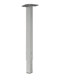 Vierkante steunpoot (hoogte instelbaar) 7 | staging.kantoor360.nl Vierkante steunpoot Aluminium