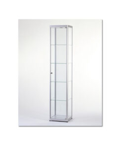 Vitrinekasten 5 | staging.kantoor360.nl Vitrinekast 200x40x40cm blank geanodiseerd 1