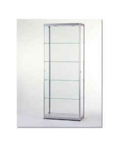 Vitrinekasten 7 | staging.kantoor360.nl Vitrinekast 200x80x40cm blank geanodiseerd 1jpg