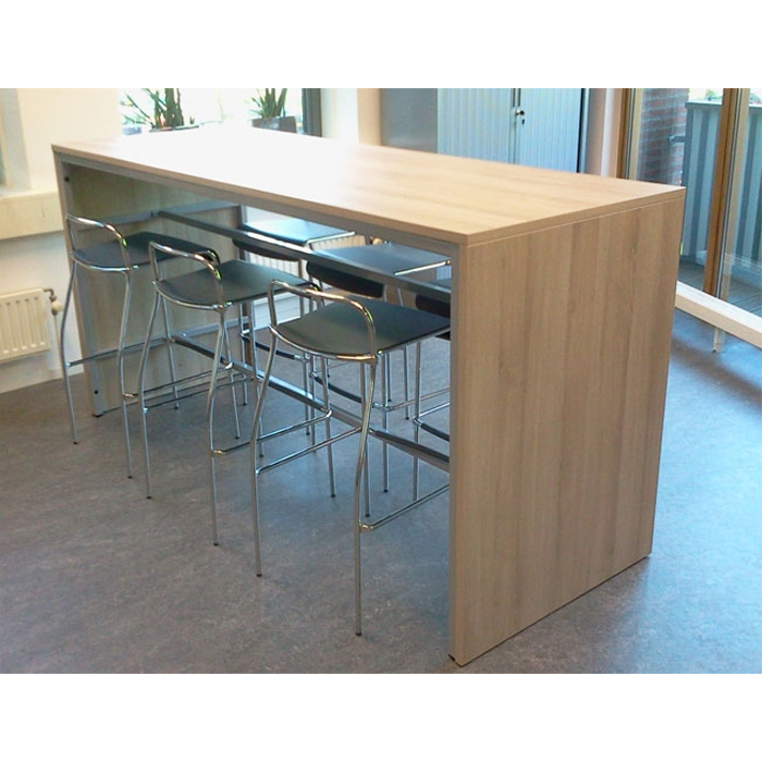 Bartafel 220x80, hoogte 110cm 2 | staging.kantoor360.nl Bartafel 220x80, hoogte 110cm - Afbeelding 2