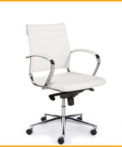 Actie: Vergadertafel Manager Ellipsvormig met 6x Design bureaustoel 6 | staging.kantoor360.nl bureaustoel de 1200 1.wit 1