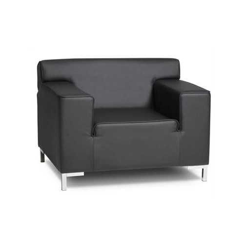 Fauteuil 1-zits bankje in het lederlook 1 | staging.kantoor360.nl Fauteuil 1-zits bankje in het lederlook