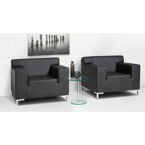 Fauteuil 1-zits bankje in het lederlook 2 | staging.kantoor360.nl Fauteuil 1-zits bankje in het lederlook - Afbeelding 2