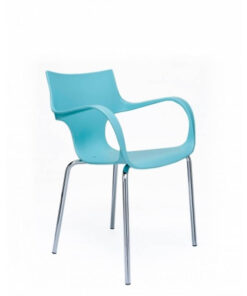 Designstoel Jim 4 | staging.kantoor360.nl jim blauw