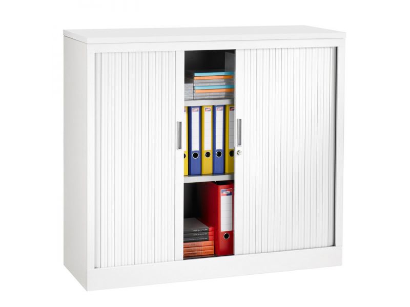 Roldeurkast 72,5 cm hoog 3 | staging.kantoor360.nl Roldeurkast 105 cm wit