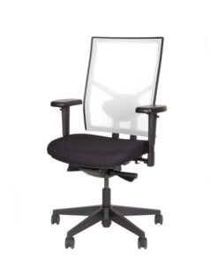 Straight Delux Mesh 9 | staging.kantoor360.nl wit 1