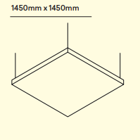 Light Cells Square 1450 x 1450 mm 8 | staging.kantoor360.nl 750x2150 1
