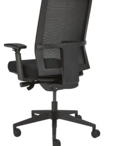 Orange Office: Bureaustoel 666MZ 3 | staging.kantoor360.nl LR 666mesh achterkant